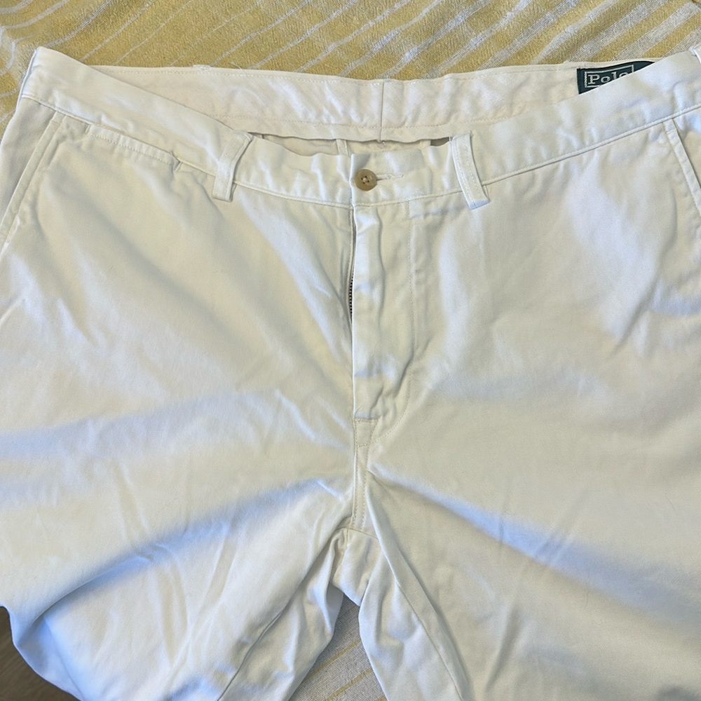 Men’s white Polo pant